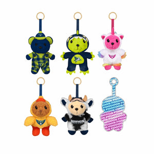 Dallas Wings WNBA FOOCOOS Plush Bag Charm Keychain Blind Box Series 1 (PREORDER - SHIPS MID JULY)