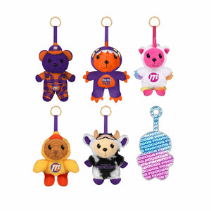 Phoenix Mercury WNBA FOOCOOS Plush Bag Charm Keychain Blind Box Series 1 (PREORDER - SHIPS MID JULY)