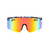 New York Mets MLB Floral Large Frame Sunglasses