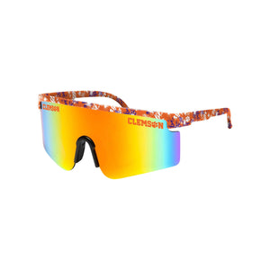 Clemson Tigers NCAA Floral Large Frame Sunglasses