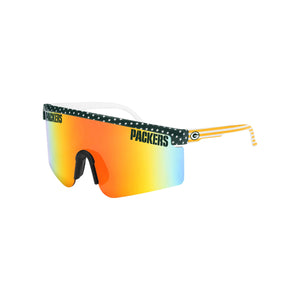Green Bay Packers NFL Americana Large Frame Sunglasses (PREORDER - SHIPS LATE AUGUST)
