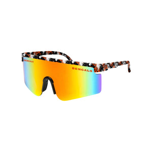 Cincinnati Bengals NFL Floral Large Frame Sunglasses