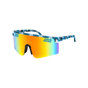 Carolina Panthers NFL Floral Large Frame Sunglasses