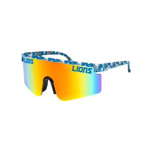 Detroit Lions NFL Floral Large Frame Sunglasses