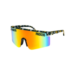 Green Bay Packers NFL Floral Large Frame Sunglasses