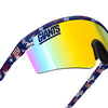 New York Giants NFL Floral Large Frame Sunglasses