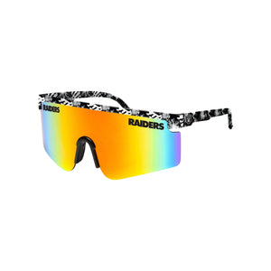 Las Vegas Raiders NFL Floral Large Frame Sunglasses