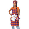 Clemson Tigers NCAA Plaid Oven Mitt