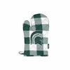 Michigan State Spartans NCAA Plaid Oven Mitt