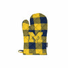 Michigan Wolverines NCAA Plaid Oven Mitt