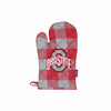 Ohio State Buckeyes NCAA Plaid Oven Mitt