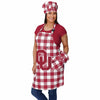 Oklahoma Sooners NCAA Plaid Oven Mitt