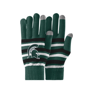Michigan State Spartans NCAA Stretch Gloves