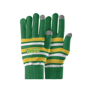 Oregon Ducks NCAA Stretch Gloves