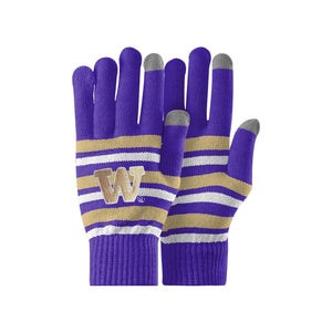 Washington Huskies NCAA Stretch Gloves