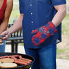 Buffalo Bills NFL Plaid Oven Mitt