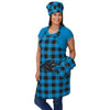 Carolina Panthers NFL Plaid Oven Mitt