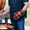 Denver Broncos NFL Plaid Oven Mitt