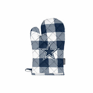 Dallas Cowboys NFL Plaid Oven Mitt