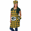 Green Bay Packers NFL Plaid Oven Mitt