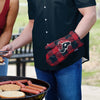 Houston Texans NFL Plaid Oven Mitt