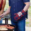 New York Giants NFL Plaid Oven Mitt