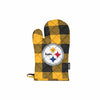 Pittsburgh Steelers NFL Plaid Oven Mitt