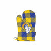 Los Angeles Rams NFL Plaid Oven Mitt