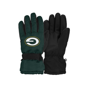 Green Bay Packers NFL Big Logo Insulated Gloves