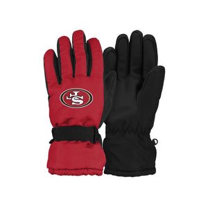 San Francisco 49ers NFL Big Logo Insulated Gloves
