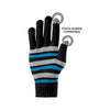 Carolina Panthers NFL Football Team Logo Stretch Gloves