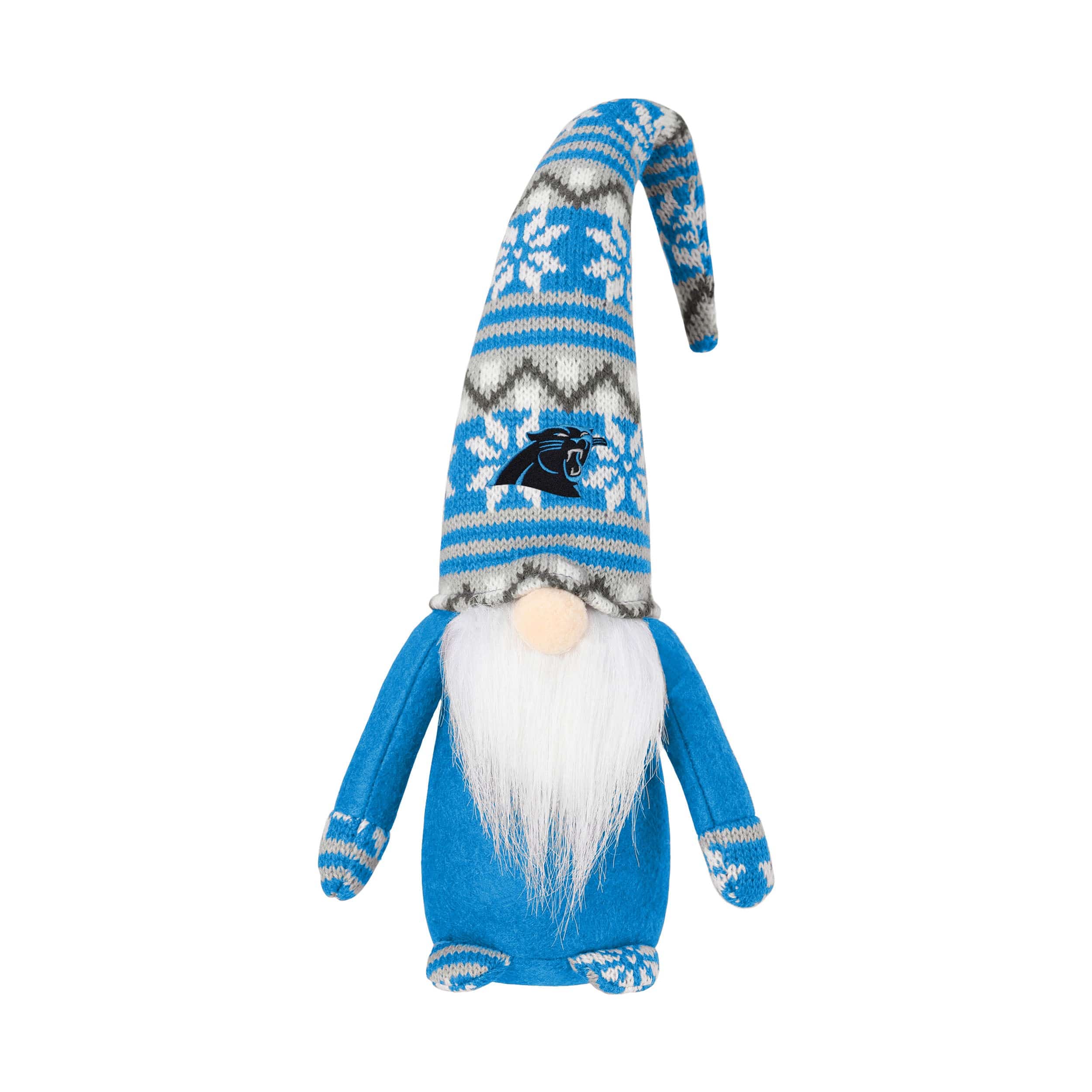 NFL Carolina Panthers Santa Claus Gnome NEW Holiday decoration lawn ornament