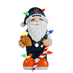 Chicago Bears NFL Light Up Holiday Gnome