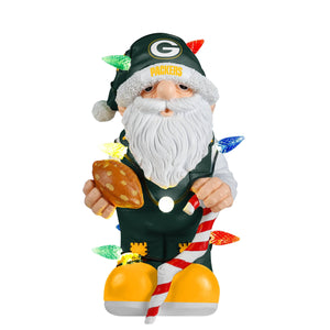 Green Bay Packers NFL Light Up Holiday Gnome