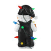 Las Vegas Raiders NFL Light Up Holiday Gnome