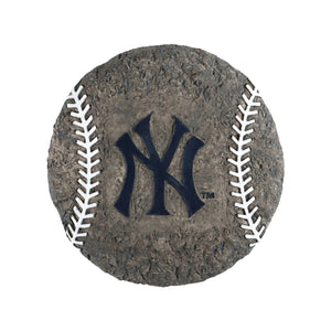 New York Yankees MLB Ball Garden Stone