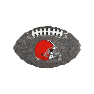 Cleveland Browns NFL Ball Garden Stone