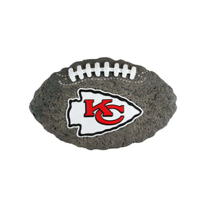 Kansas City Chiefs NFL Ball Garden Stone