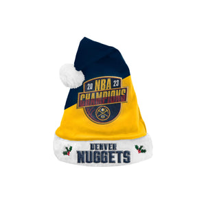 Denver Nuggets 2023 NBA Champions Basic Santa Hat