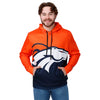 Denver Broncos NFL Mens Bold Logo Hoodie