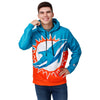 Miami Dolphins NFL Mens Bold Logo Hoodie