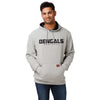 Cincinnati Bengals NFL Mens Gray Woven Hoodie