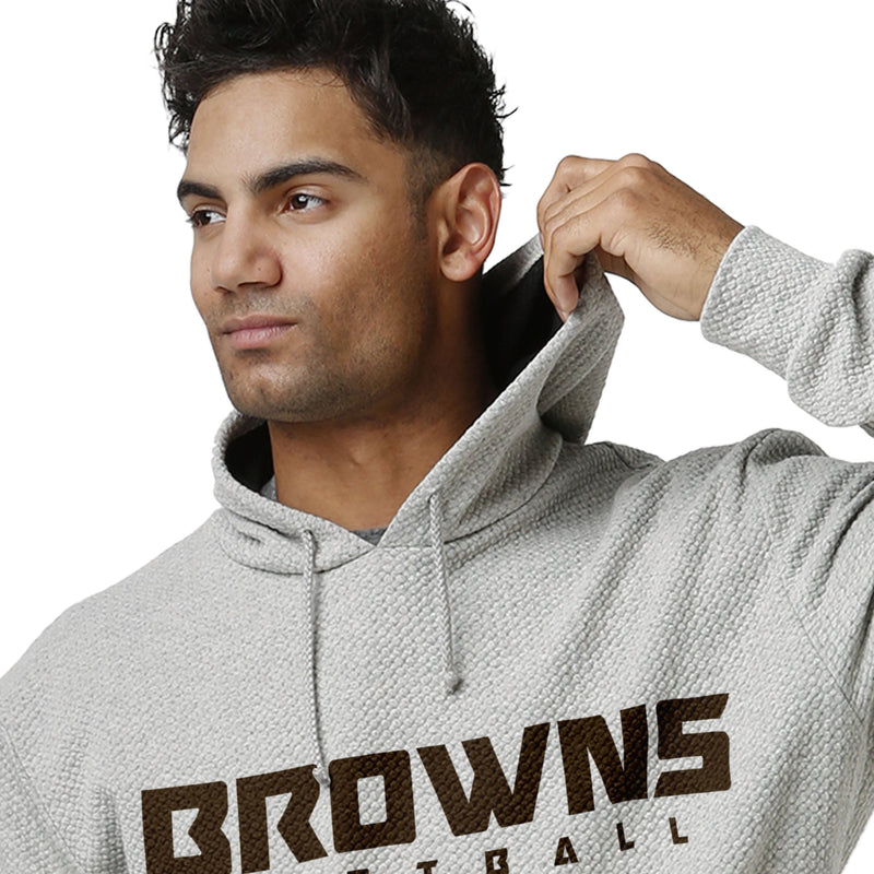 Cleveland Browns Boys #1 Design Hoodie - Grey