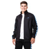 Carolina Panthers NFL Mens Stripe Logo Track Jacket