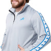 Detroit Lions NFL Mens Stripe Logo Track Jacket