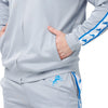 Detroit Lions NFL Mens Stripe Logo Track Jacket