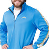 Los Angeles Chargers NFL Mens Stripe Logo Track Jacket