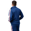 New England Patriots NFL Mens Stripe Logo Track Jacket