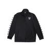 Las Vegas Raiders NFL Mens Stripe Logo Track Jacket