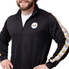 Pittsburgh Steelers NFL Mens Stripe Logo Track Jacket